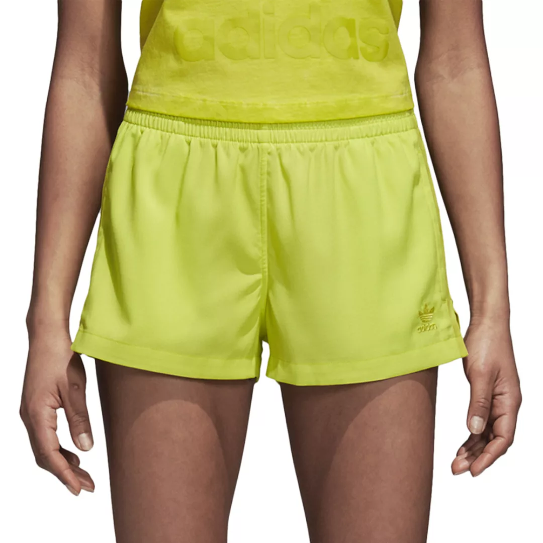 adidas Originals Highwaist Shorts Semi Solar Yellow günstig online kaufen