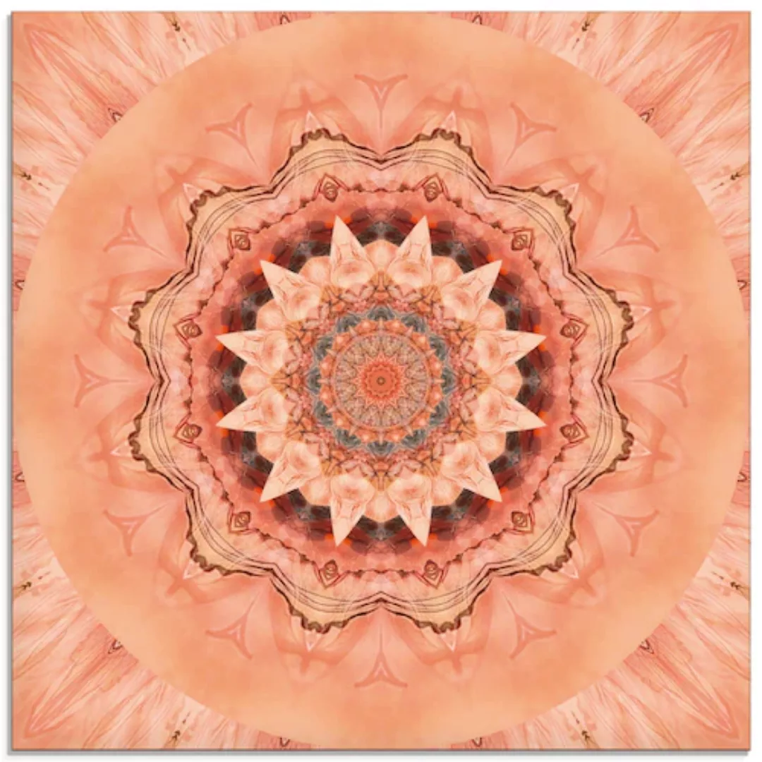 Artland Glasbild "Mandala Barmherzigkeit", Muster, (1 St.), in verschiedene günstig online kaufen