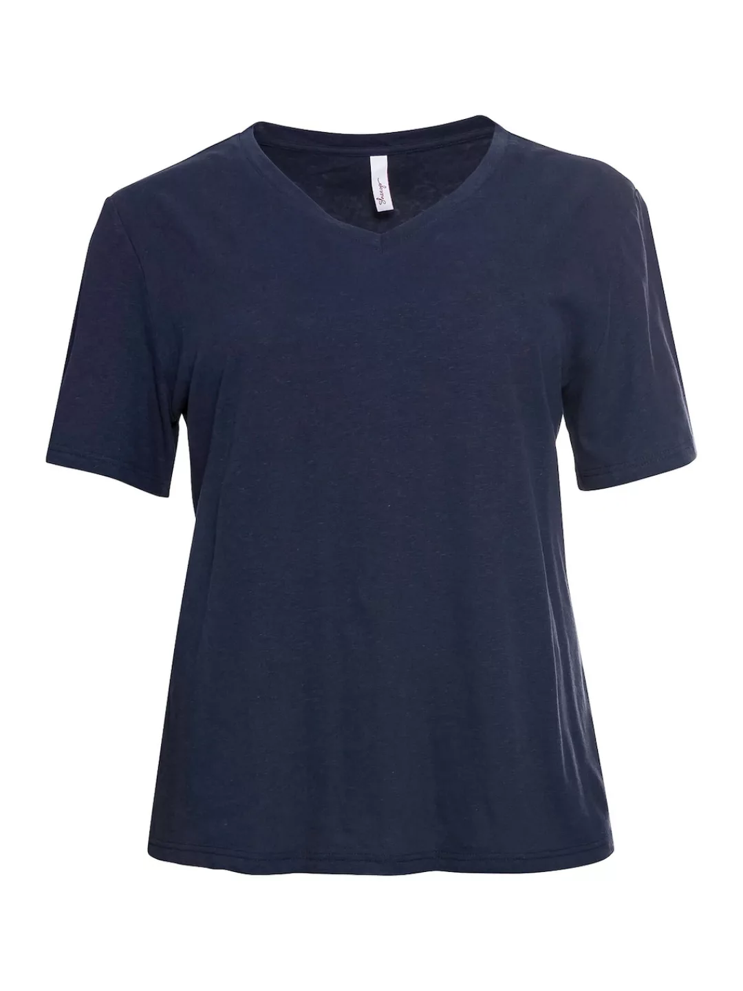 Sheego T-Shirt "Große Größen", aus edlem Leinen-Viskose-Mix günstig online kaufen