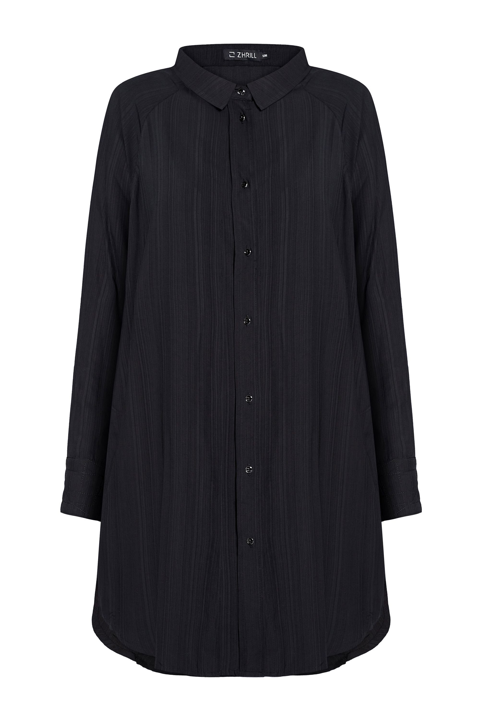Zhrill Longbluse HANY BLACK günstig online kaufen