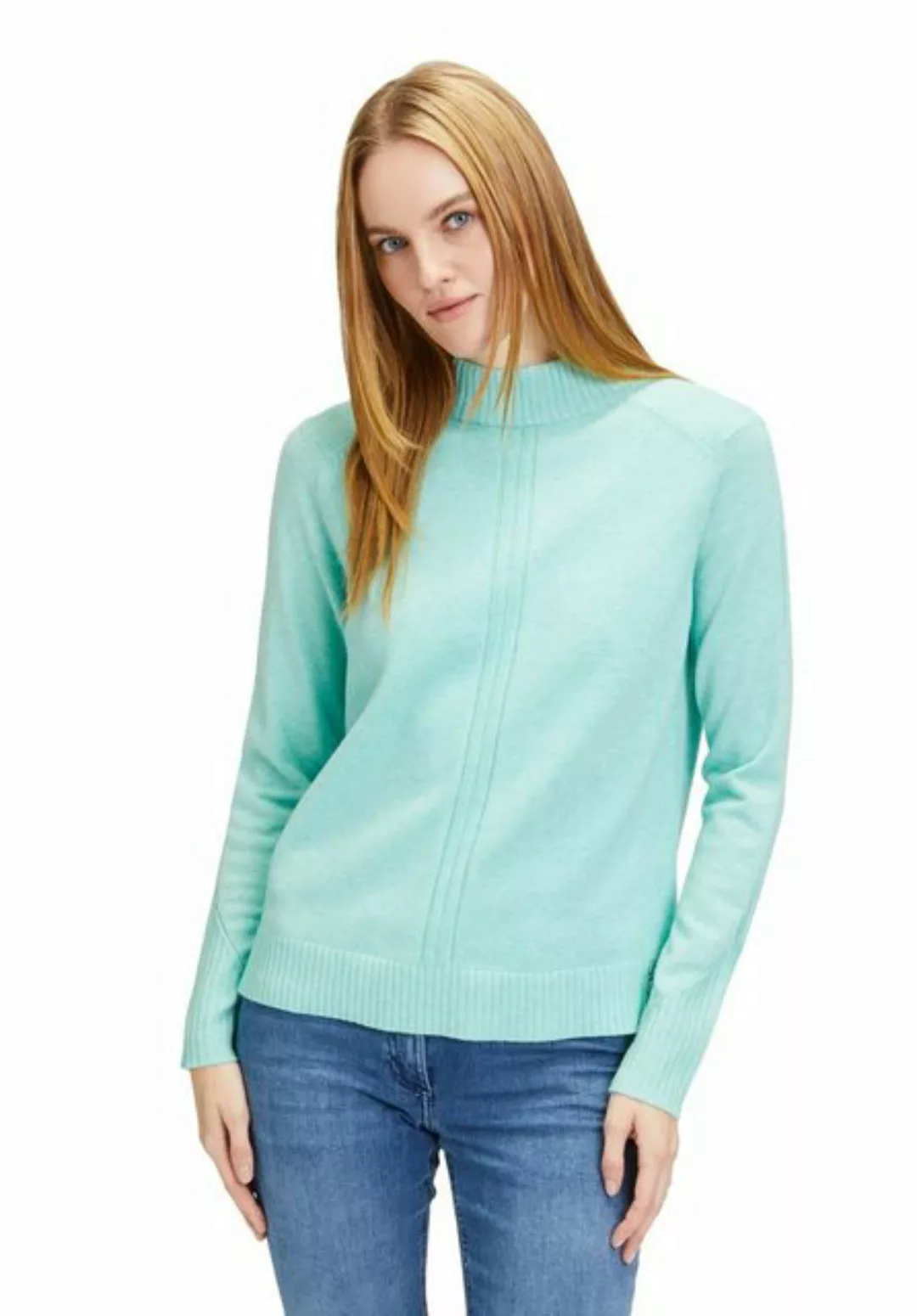 Betty Barclay Strickpullover mit Rippenstruktur (1-tlg) Strass günstig online kaufen