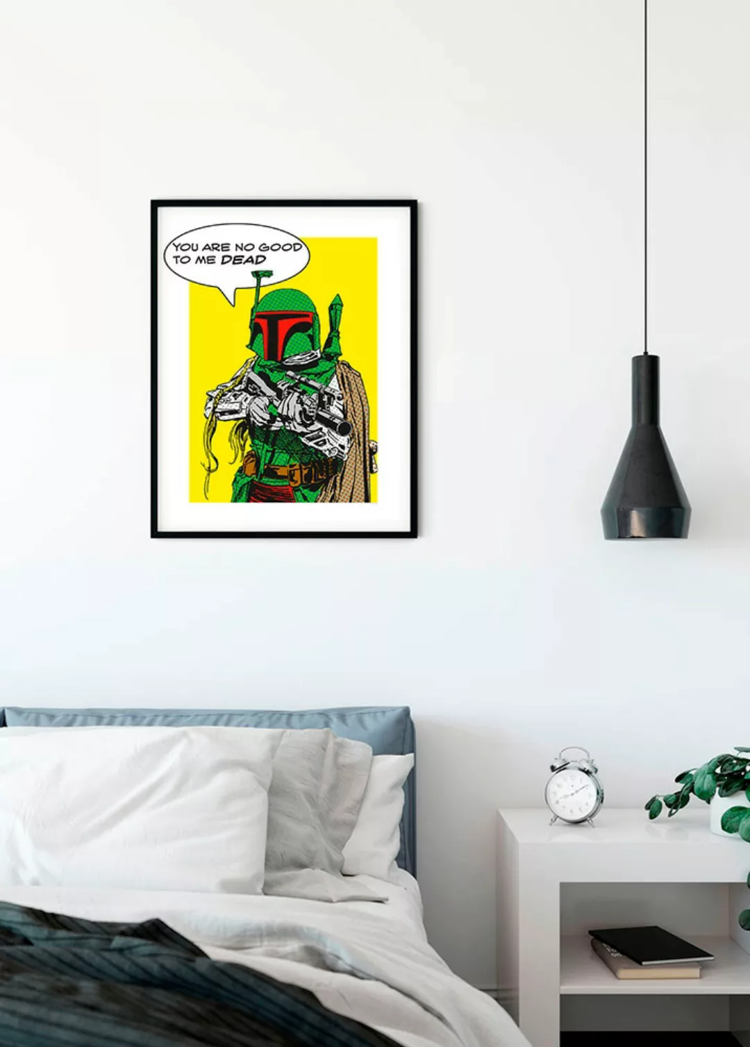 Komar Wandbild Star Wars Boba Fett 30 x 40 cm günstig online kaufen