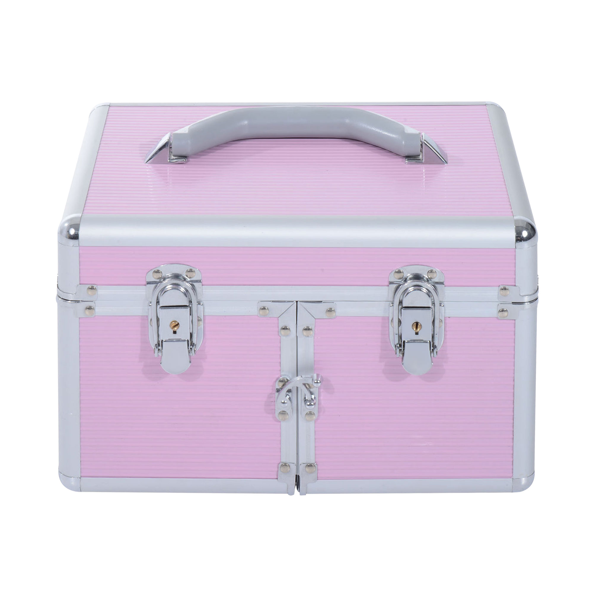 HOMCOM Professioneller Make-up Koffer Kosmetikkoffer Beauty Box tragbar Ver günstig online kaufen