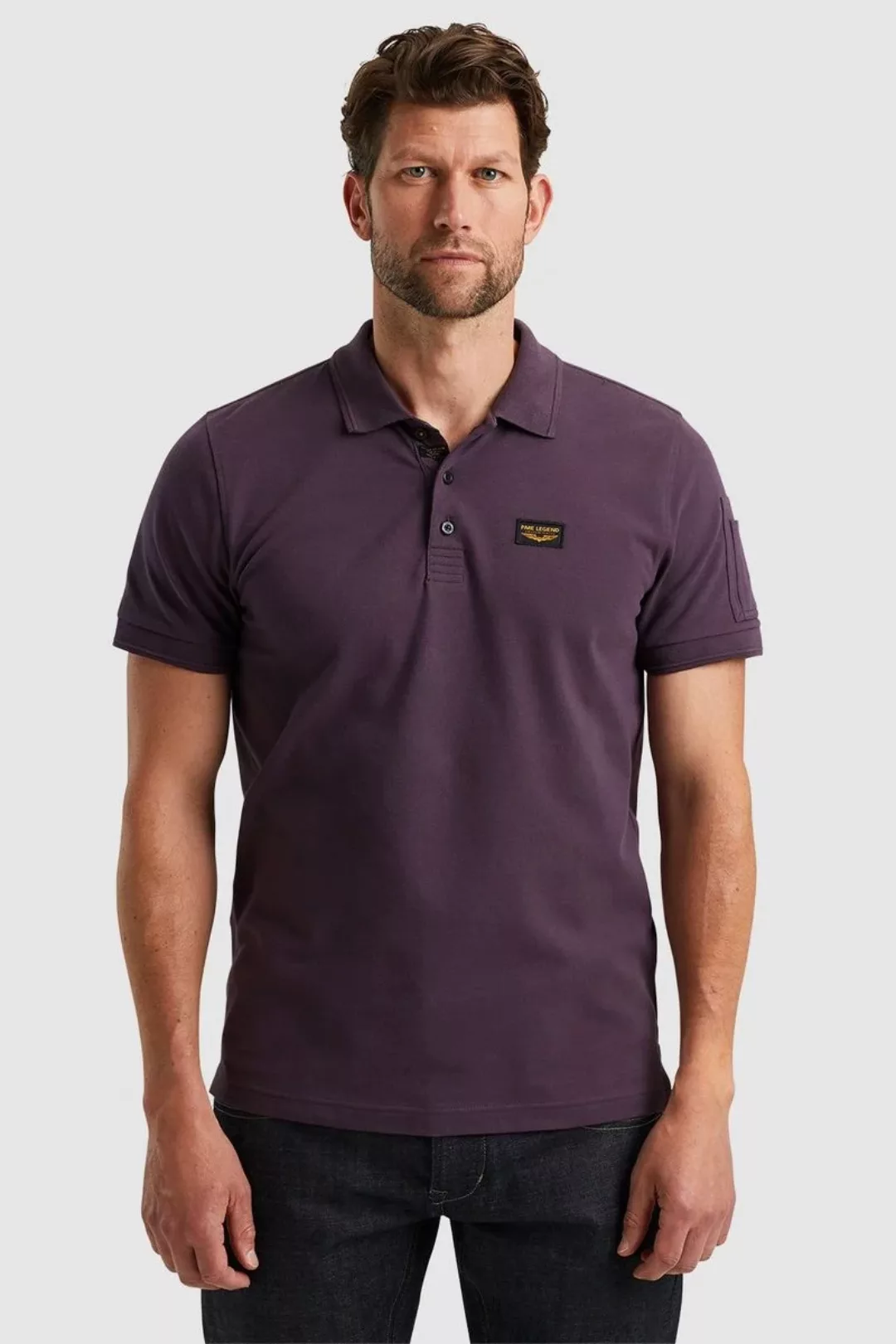 PME Legend Poloshirt Trackway Lila - Größe 3XL günstig online kaufen