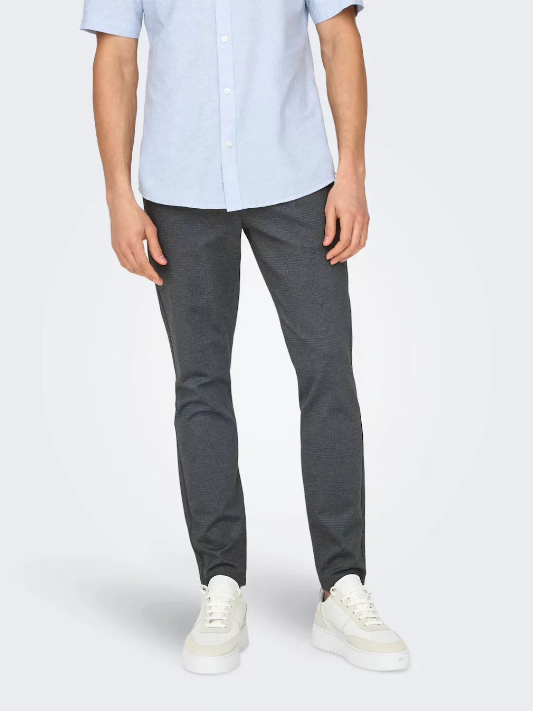 ONLY & SONS Chinoshorts ONSMARK SLIM CHECK 020933 PANT günstig online kaufen