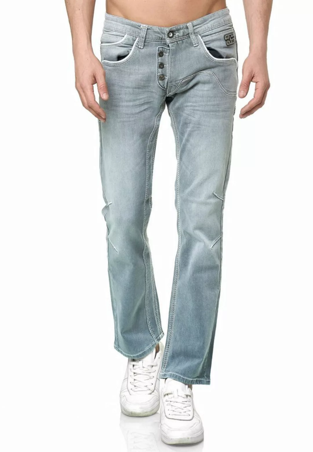 Rusty Neal Straight-Jeans, im bequemen Straight Fit-Schnitt günstig online kaufen