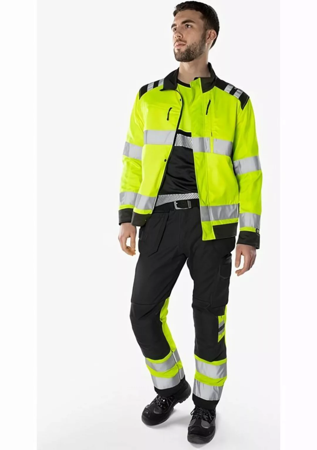 Fristads Warnschutz-Shirt High Vis Jacke Kl. 3 4794 Th günstig online kaufen