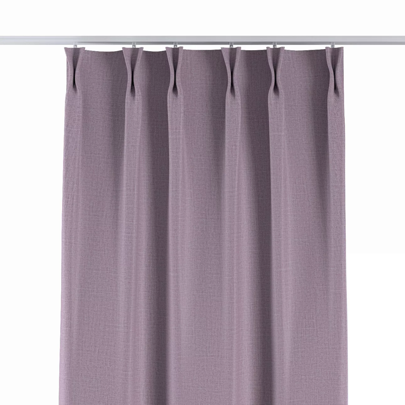 Vorhang mit flämischen 2-er Falten, violett, Blackout (verdunkelnd) (269-60 günstig online kaufen