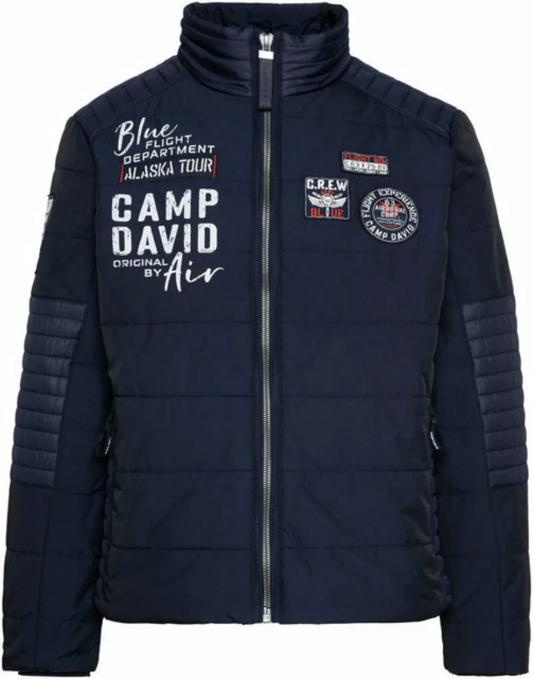 CAMP DAVID Outdoorjacke mit Windbreaker-Bündchen im Ärmel günstig online kaufen