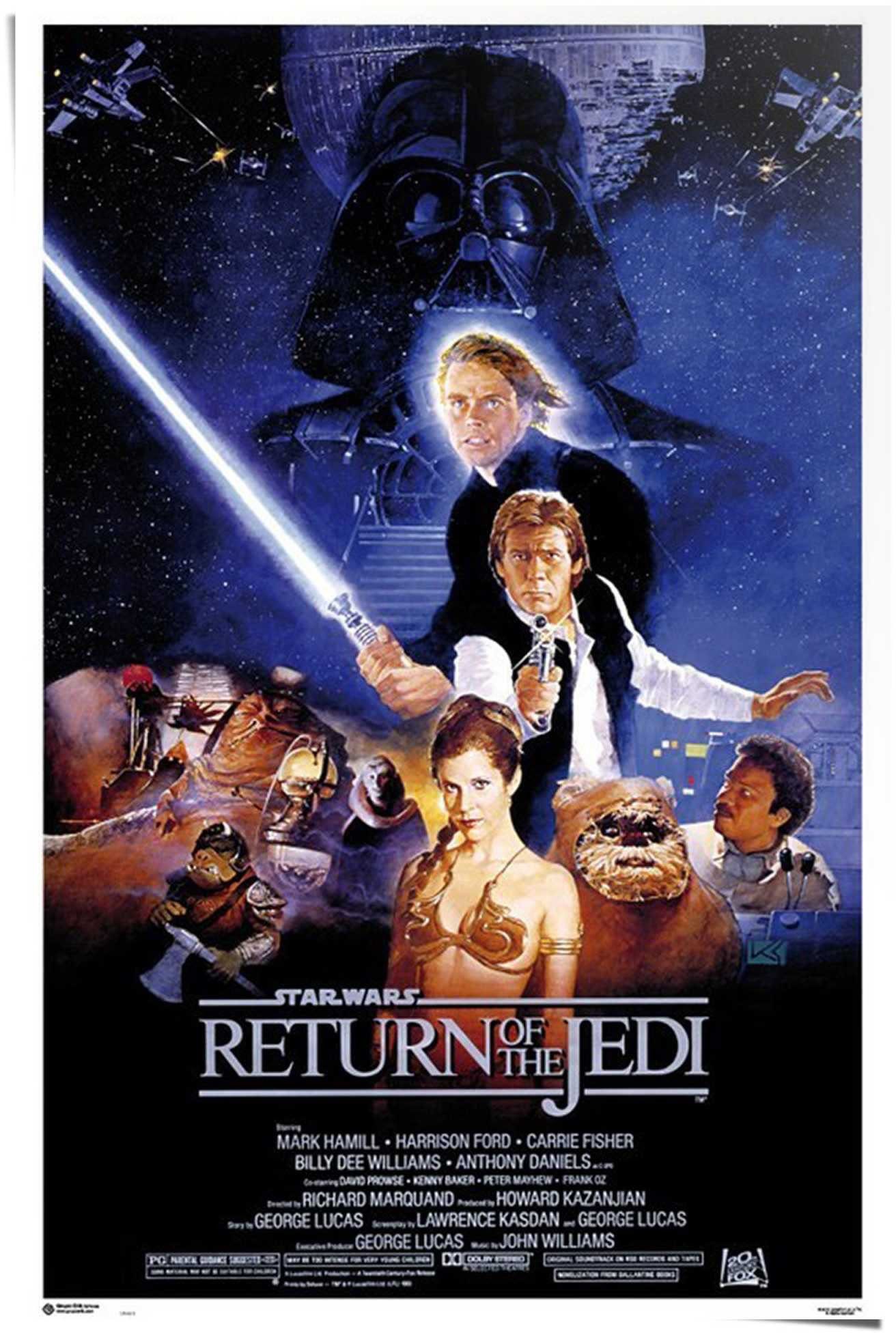 Reinders Poster "Star Wars - return of the Jedi" günstig online kaufen