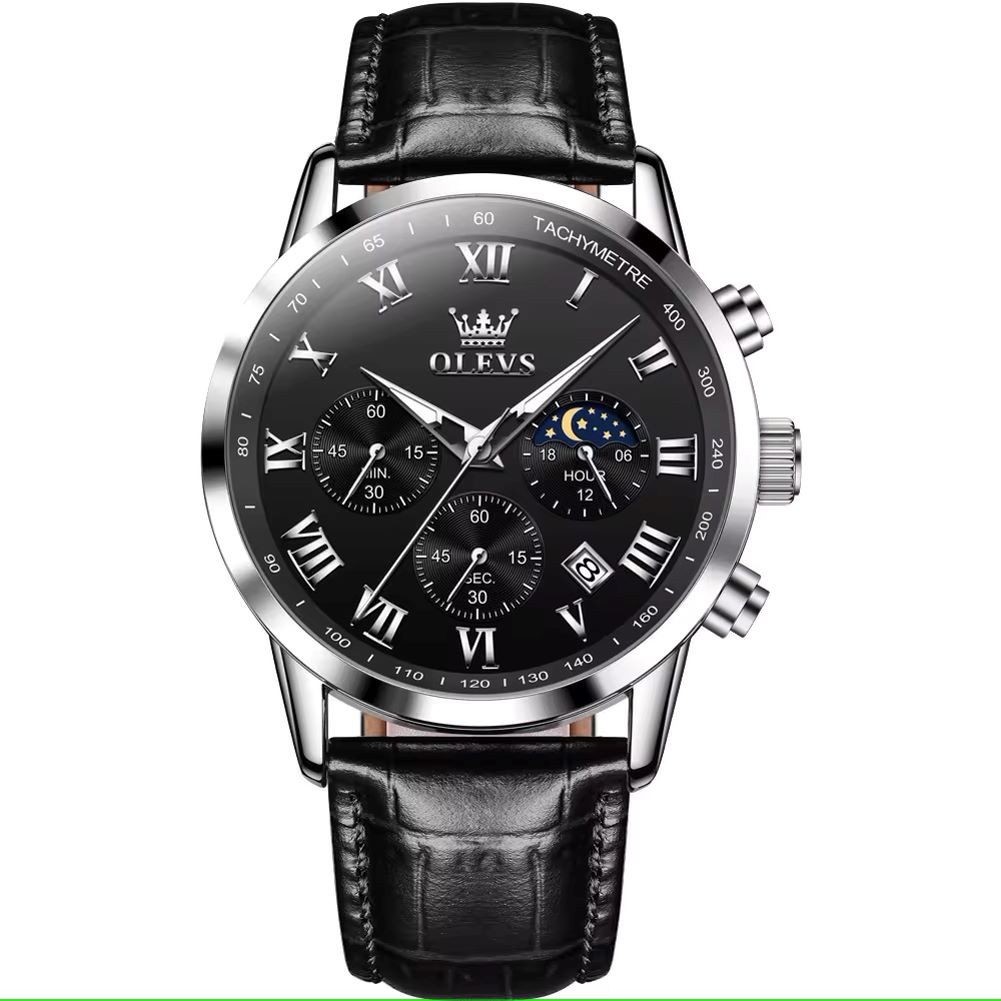 OLEVS Quarzuhr OLEVS Luxus Herrenuhr Chronograph günstig online kaufen