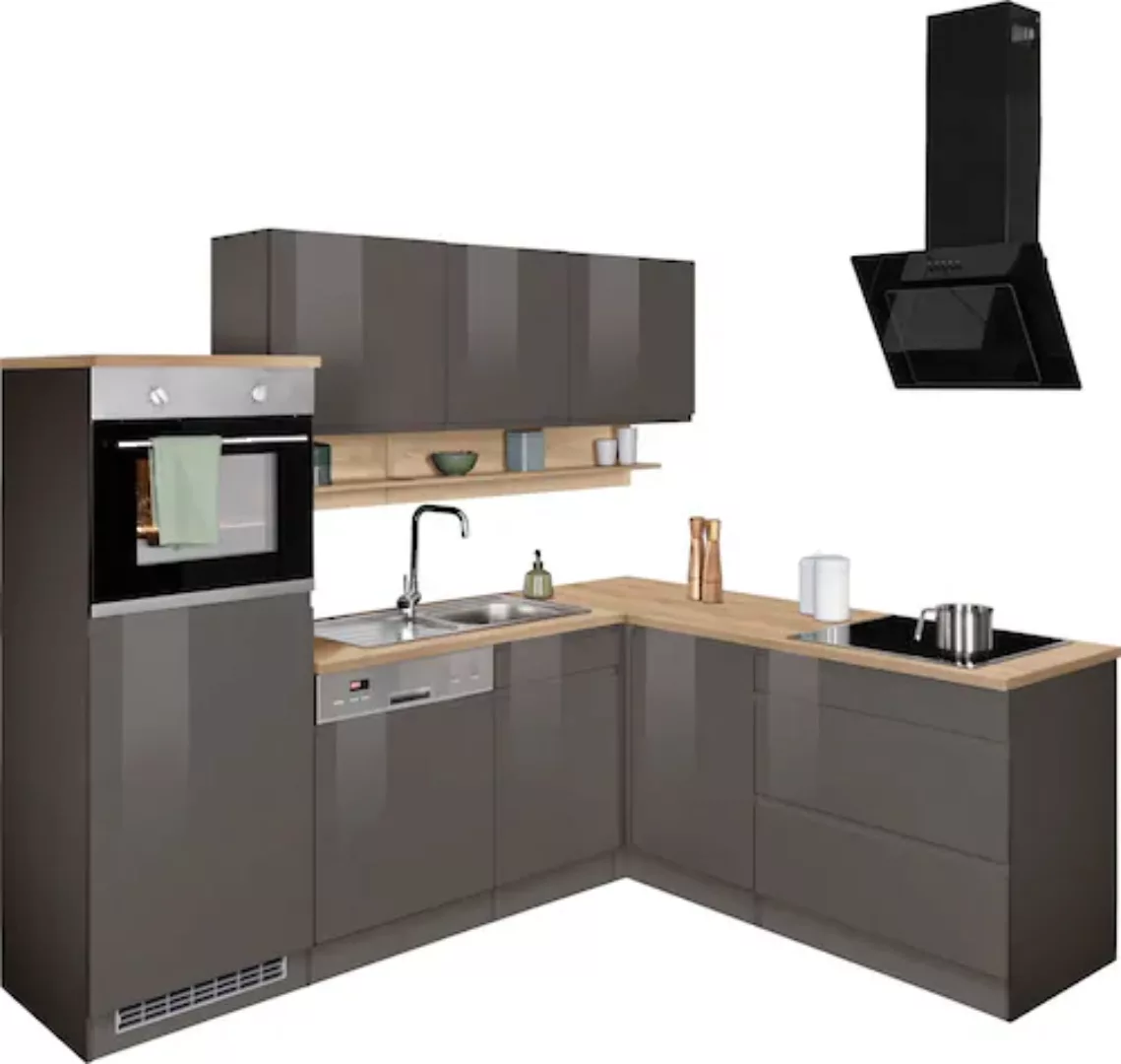 Kochstation Küche "KS-Virginia", Stellbreite 230/190 cm, ohne E-Geräte günstig online kaufen