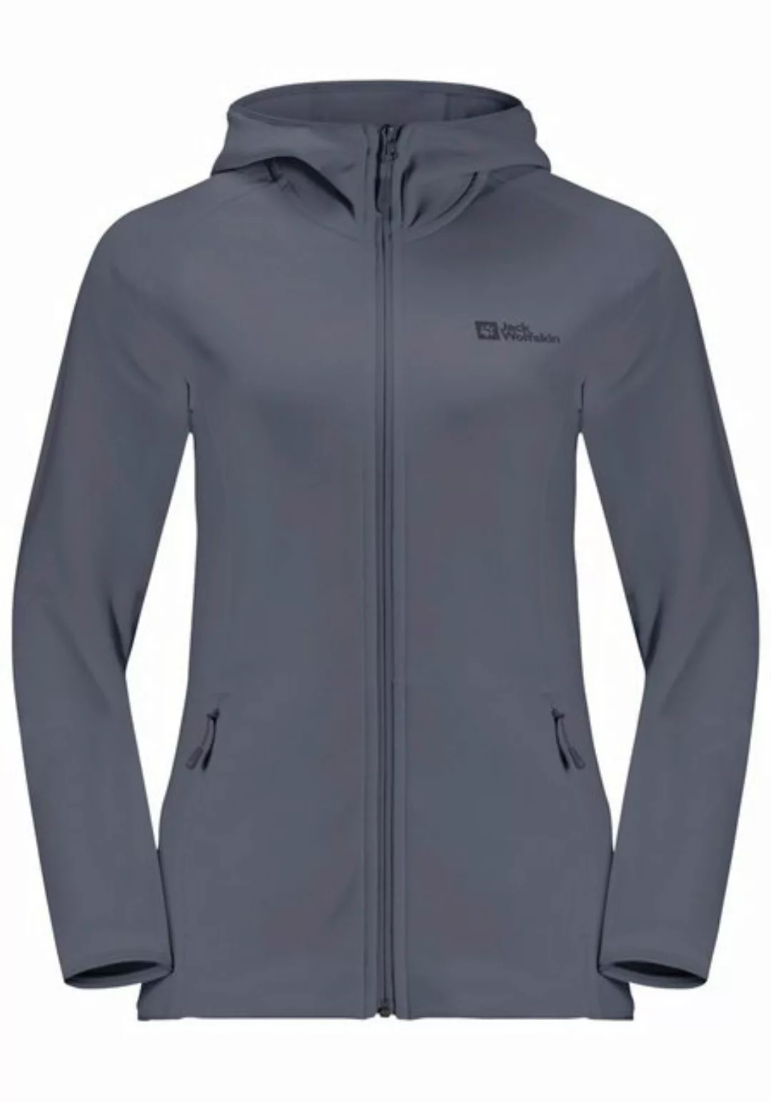 Jack Wolfskin Fleecejacke "BAISELBERG HOODED FZ W", mit Kapuze günstig online kaufen