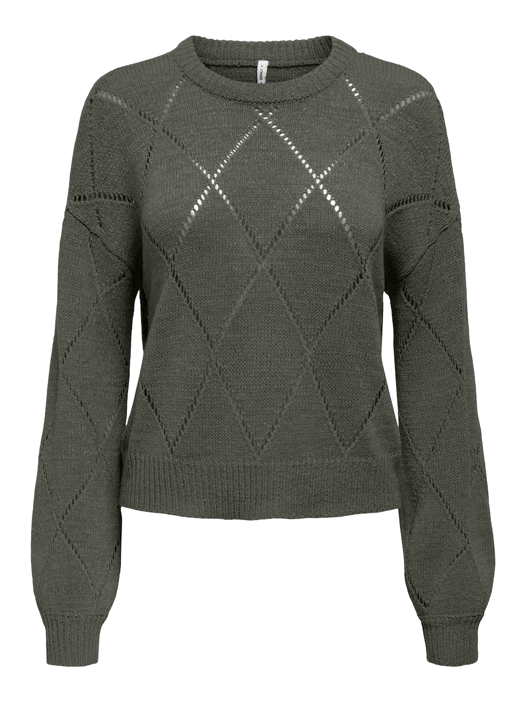 ONLY Strickpullover "ONLGEENAS LS STRUCTURE O-NECK CC KNT" günstig online kaufen