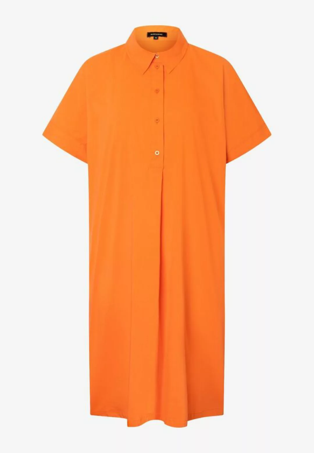 Hemdblusenkleid, fresh orange, Sommer-Kollektion günstig online kaufen
