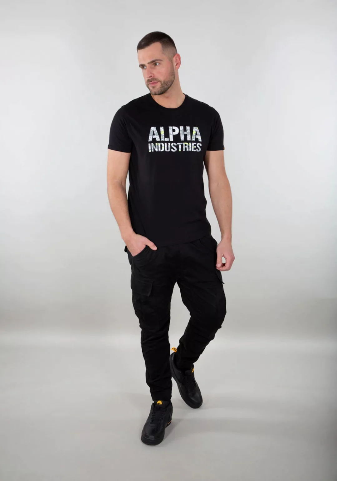 Alpha Industries T-Shirt "Alpha Industries Men - T-Shirts Camo Print T" günstig online kaufen