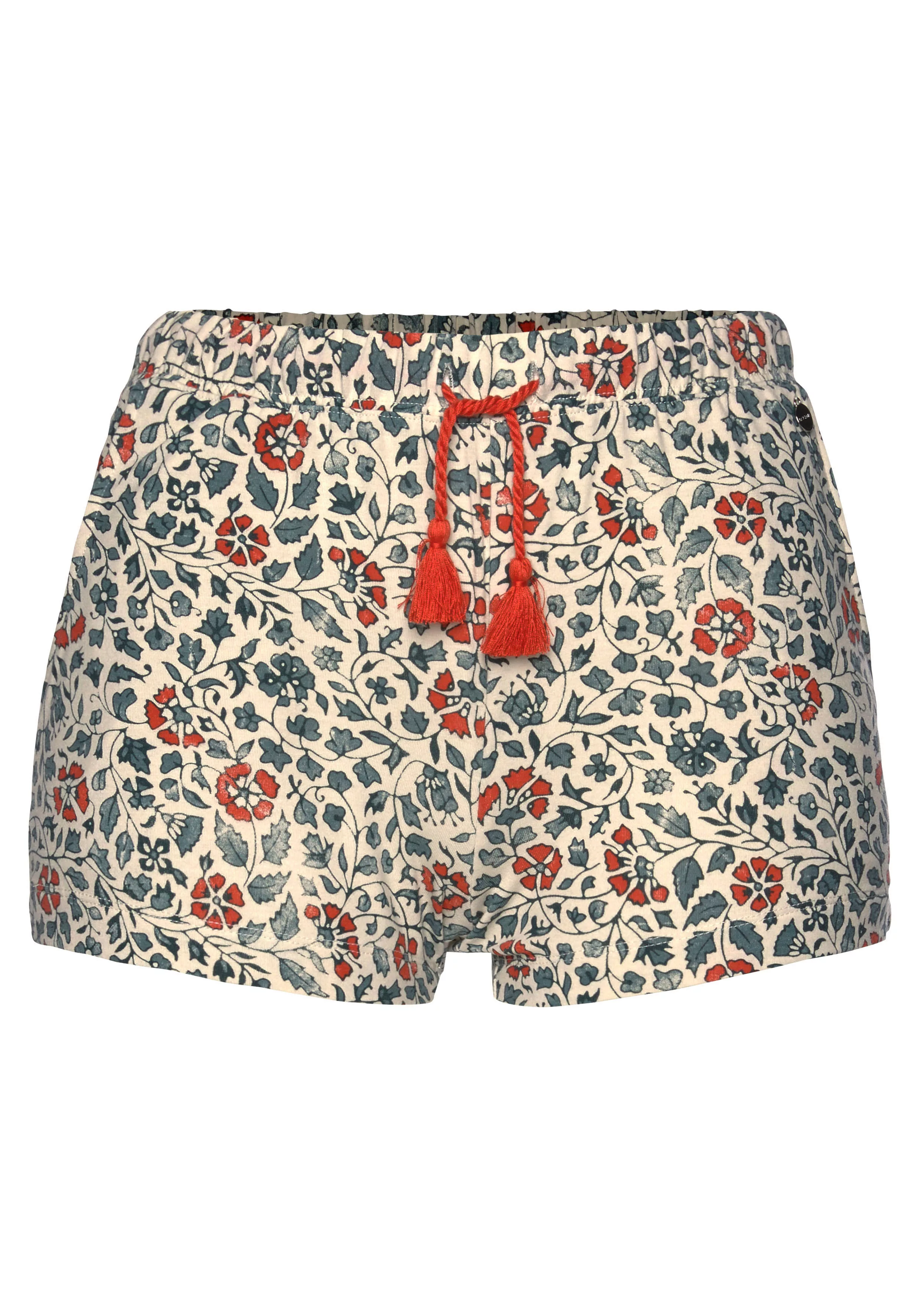 LASCANA Schlafshorts, im Blumen Allover-Druck günstig online kaufen