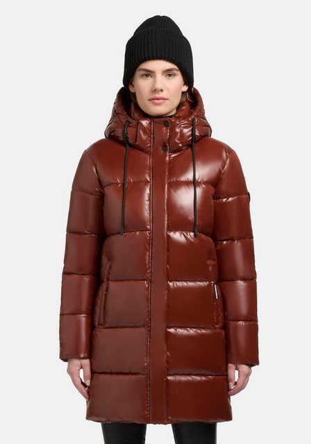 khujo Steppjacke "Jadet2-YM", mit Kapuze, Schimmernder Winter Kurzmantel mi günstig online kaufen