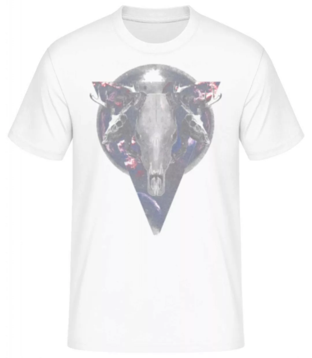 Büffel Totenkopf · Männer Basic T-Shirt günstig online kaufen