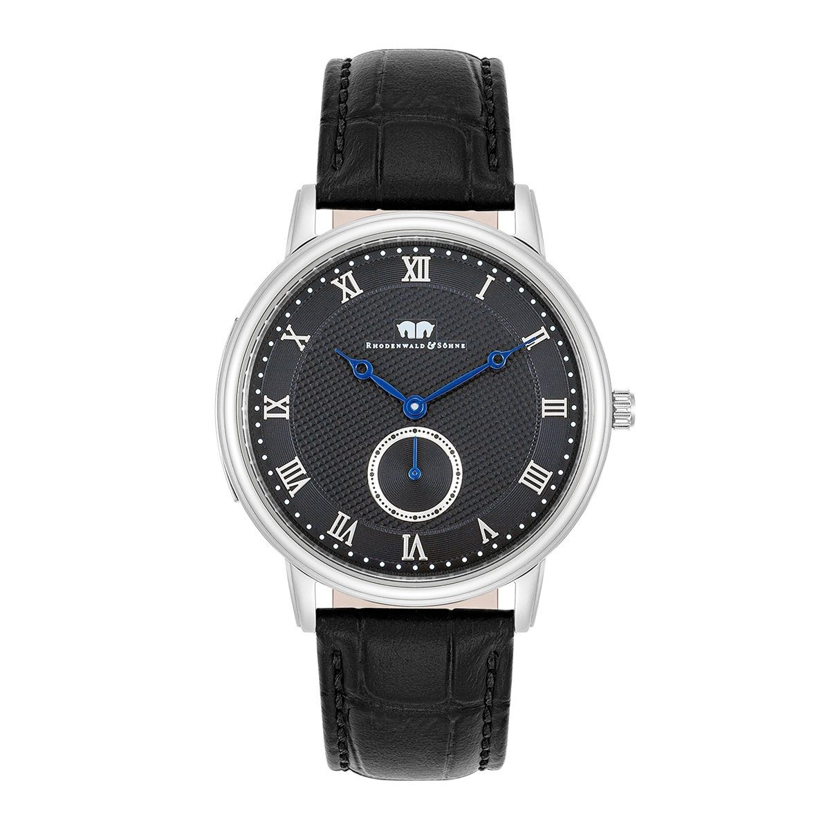 Rhodenwald & Söhne Quarzuhr Moonlight schwarz, günstig online kaufen