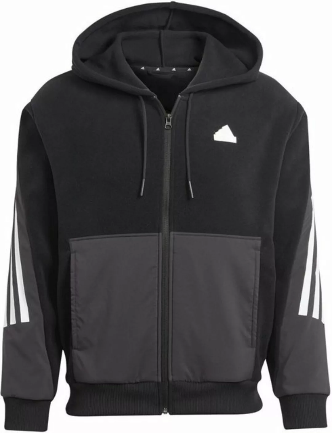 adidas Sportswear Kapuzensweatshirt M FI 3S FZ Q4 BLACK günstig online kaufen