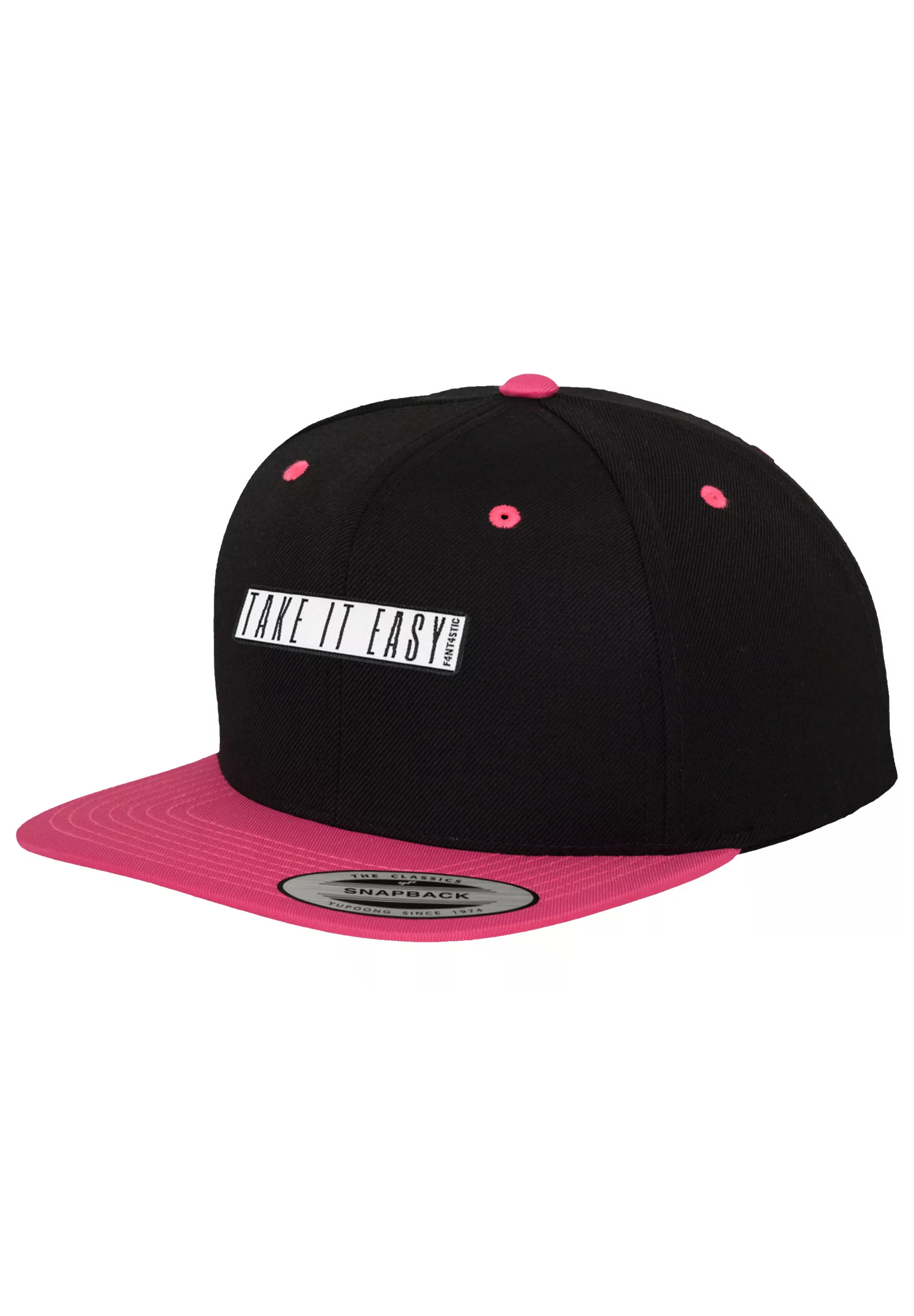 F4NT4STIC Snapback Cap "Snapback 2-Tone Take It Easy", Print günstig online kaufen