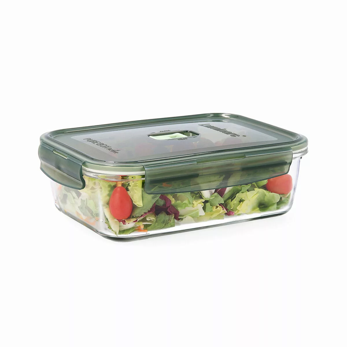 Lunchbox Hermetisch Luminarc Pure Box 22 X 16 Cm 1,97 L Dunkelgrün Glas (6 günstig online kaufen