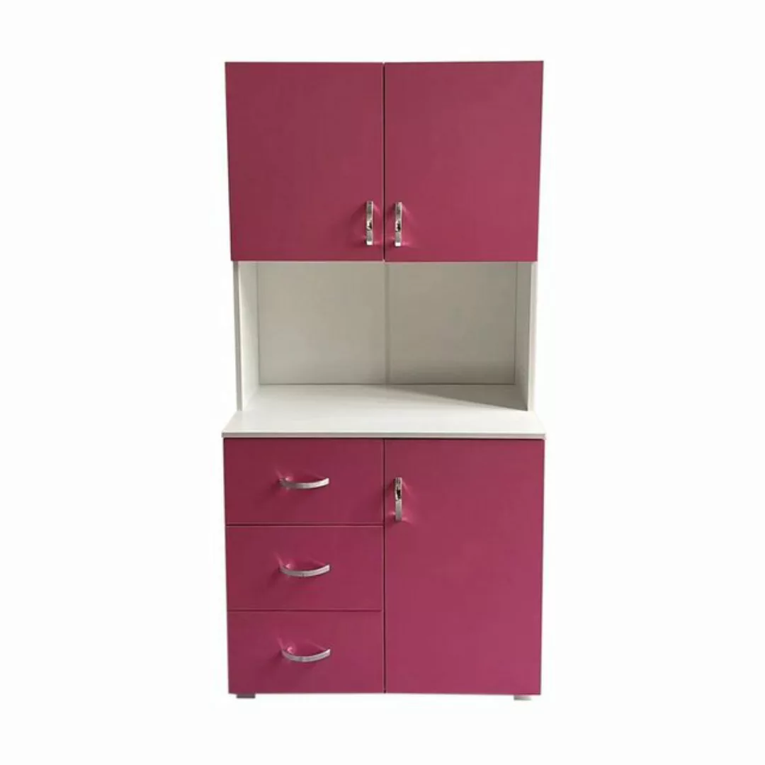 HTI-Living Kinderkleiderschrank Kinderzimmerschrank Pink Weiß (Stück, 1-St. günstig online kaufen