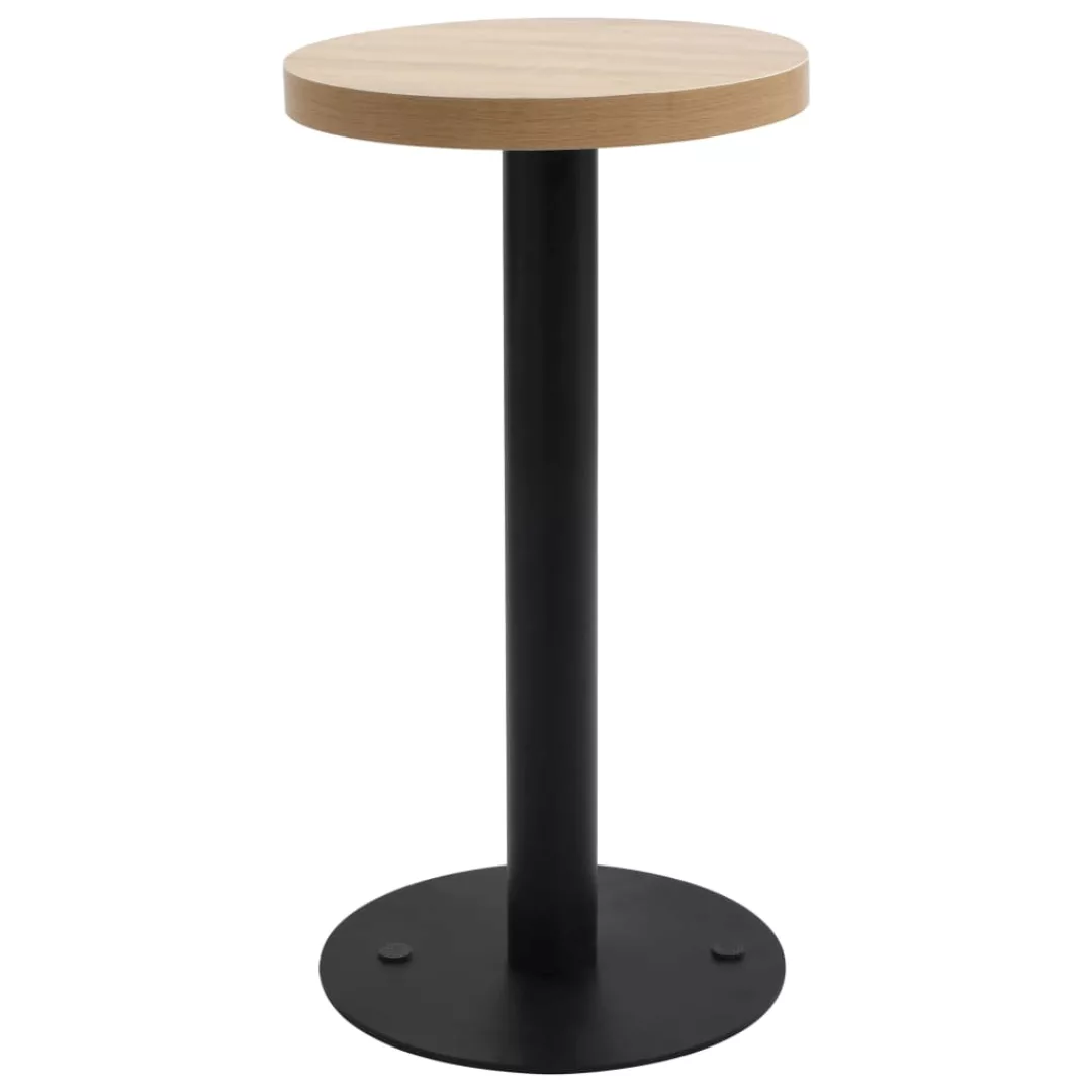 Bistrotisch Hellbraun 40 Cm Mdf günstig online kaufen