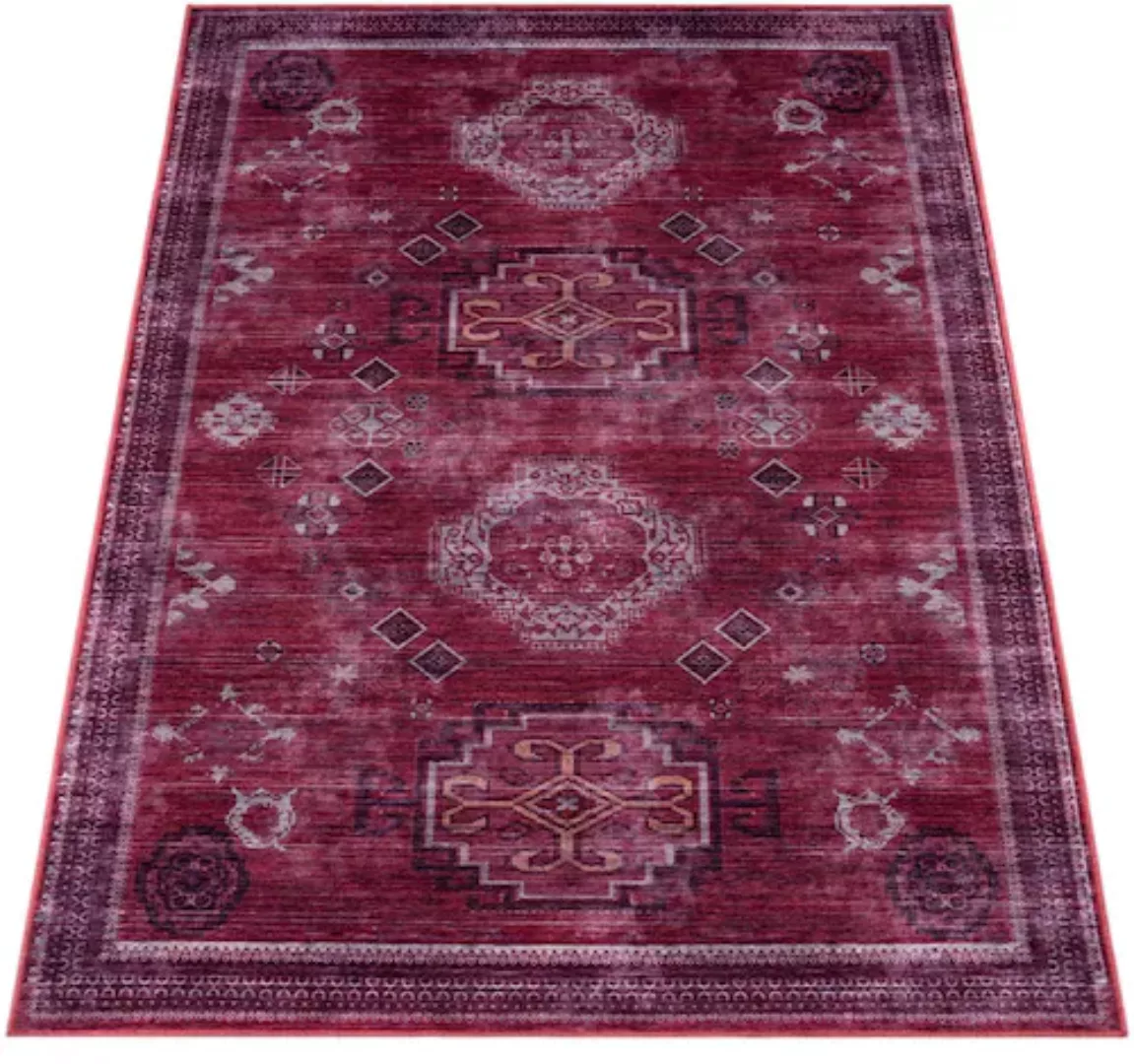 Paco Home Teppich »Bordeaux 245«, rechteckig, 4 mm Höhe, Kurzflor, Orient-O günstig online kaufen