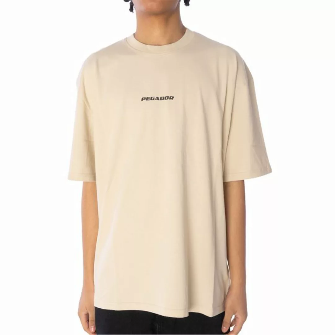 Pegador T-Shirt T-Shirt PGDR Colne Logo Oversized Tee, G L, F desert sand günstig online kaufen
