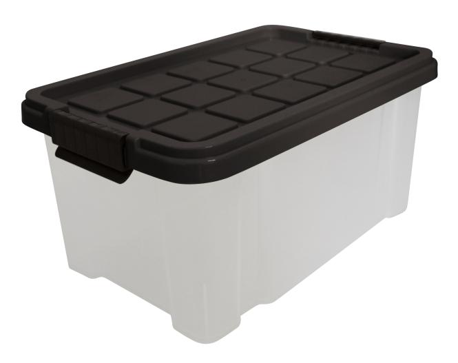 Aufbewahrungsbox mit Deckel klein ca. 5 Liter ca. 30 x 19 x 14 cm Weiß, Sch günstig online kaufen