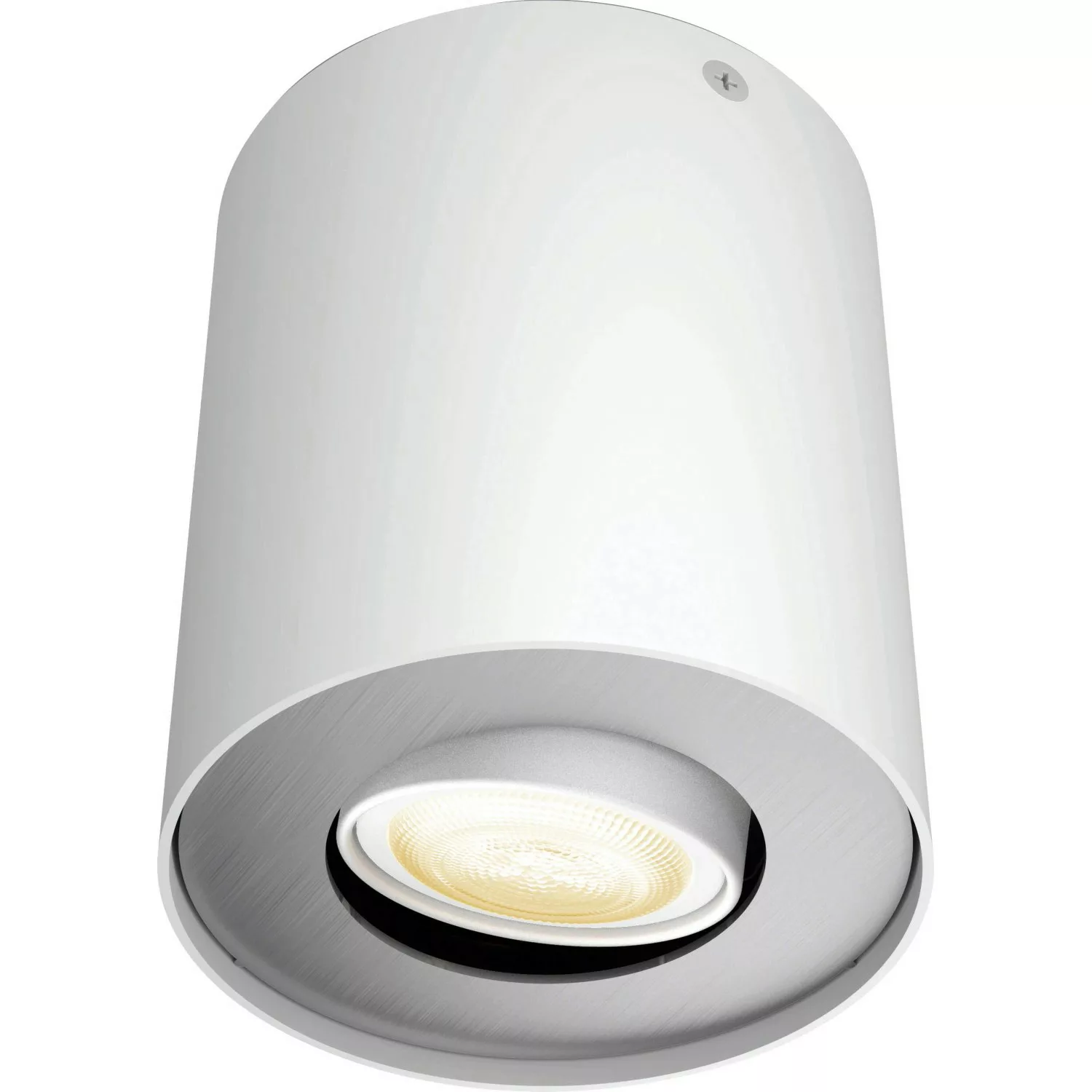 Philips Hue Spot 1-flg. White Ambiance Pillar Schwarz 250 lm inkl. Dimmer günstig online kaufen