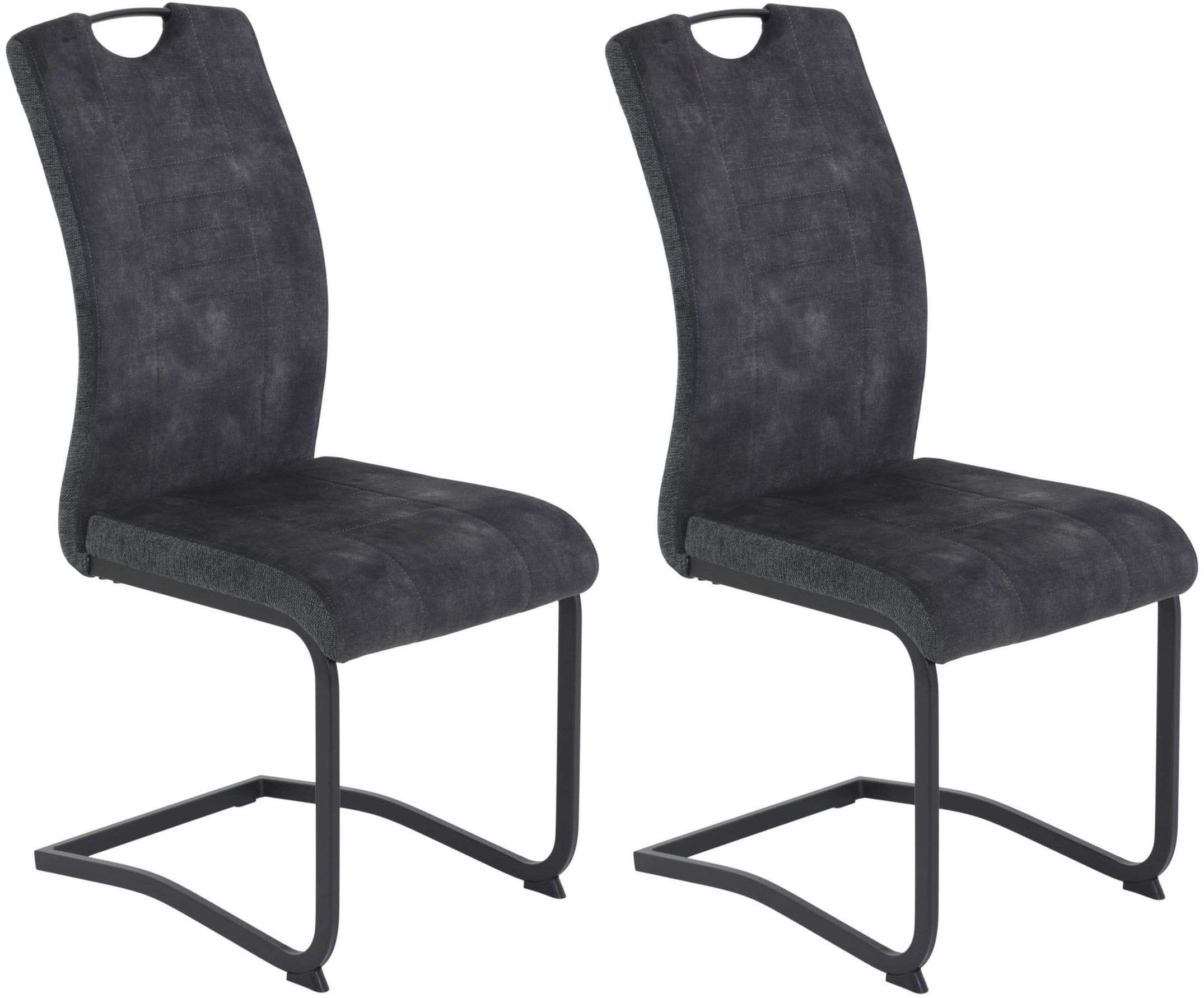 HELA Freischwinger "RIGA", (Set), 2 St., Microfaser-Webstoff, Freischwinger günstig online kaufen