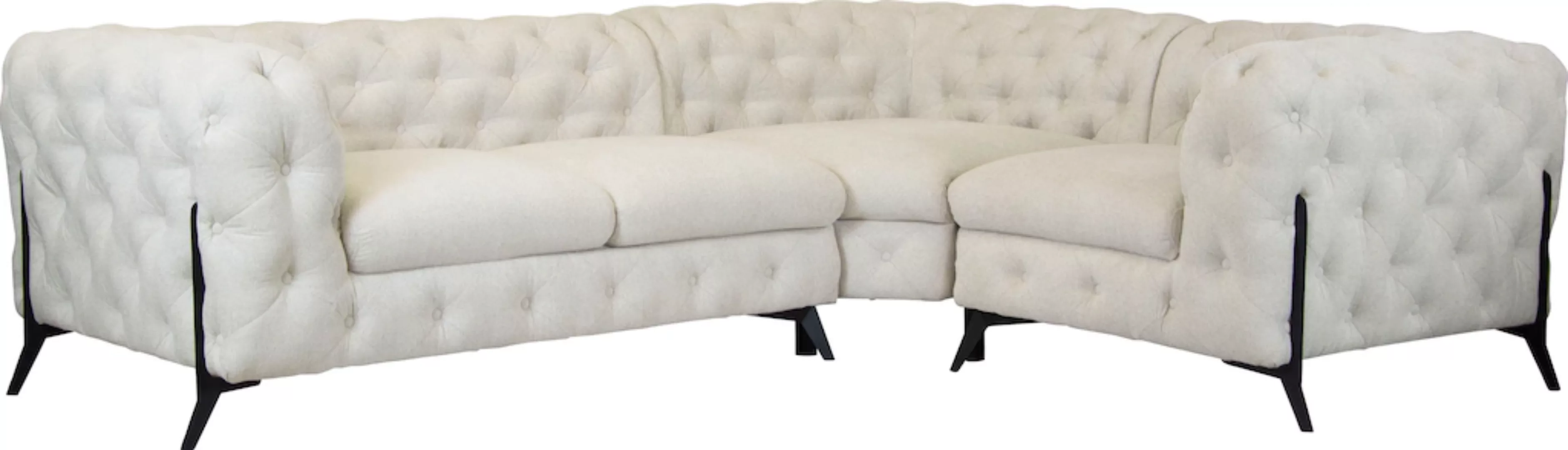 Leonique Chesterfield-Sofa "Amaury" günstig online kaufen