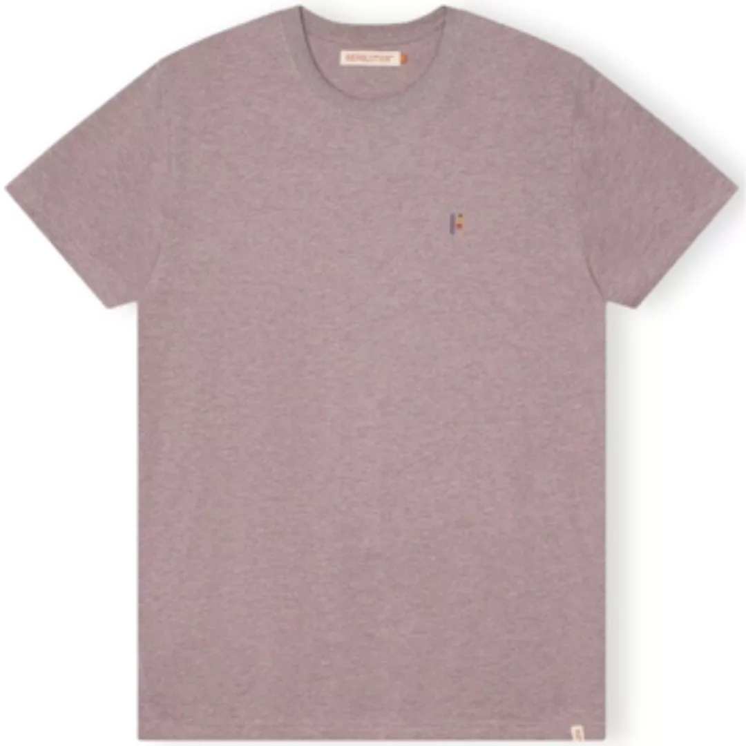 Revolution  T-Shirts & Poloshirts T-Shirt Regular 1364 POS - Purple Melange günstig online kaufen
