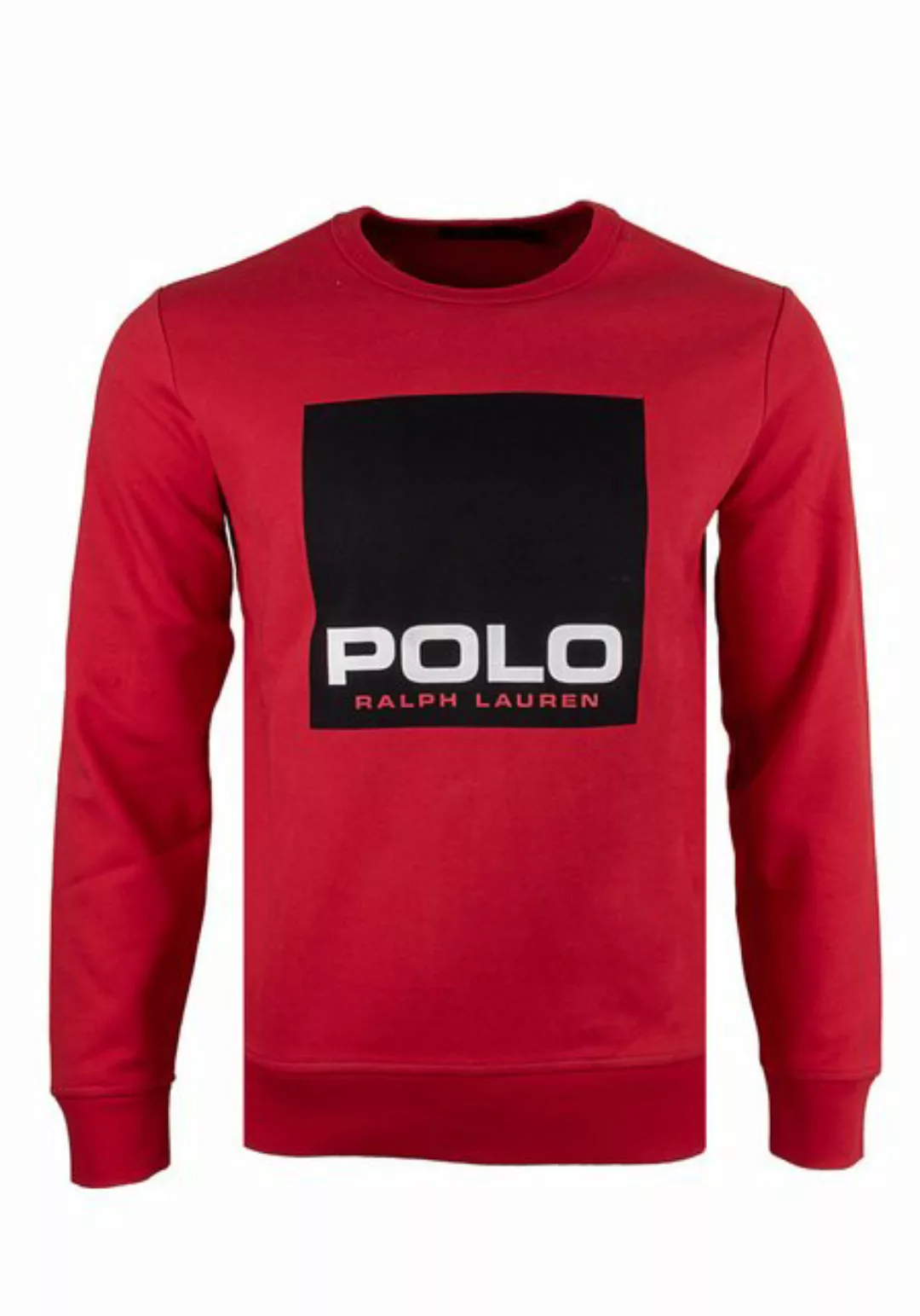 Ralph Lauren Sweatshirt Ralph Lauren Herren Pullover Sweater mit Frontprint günstig online kaufen