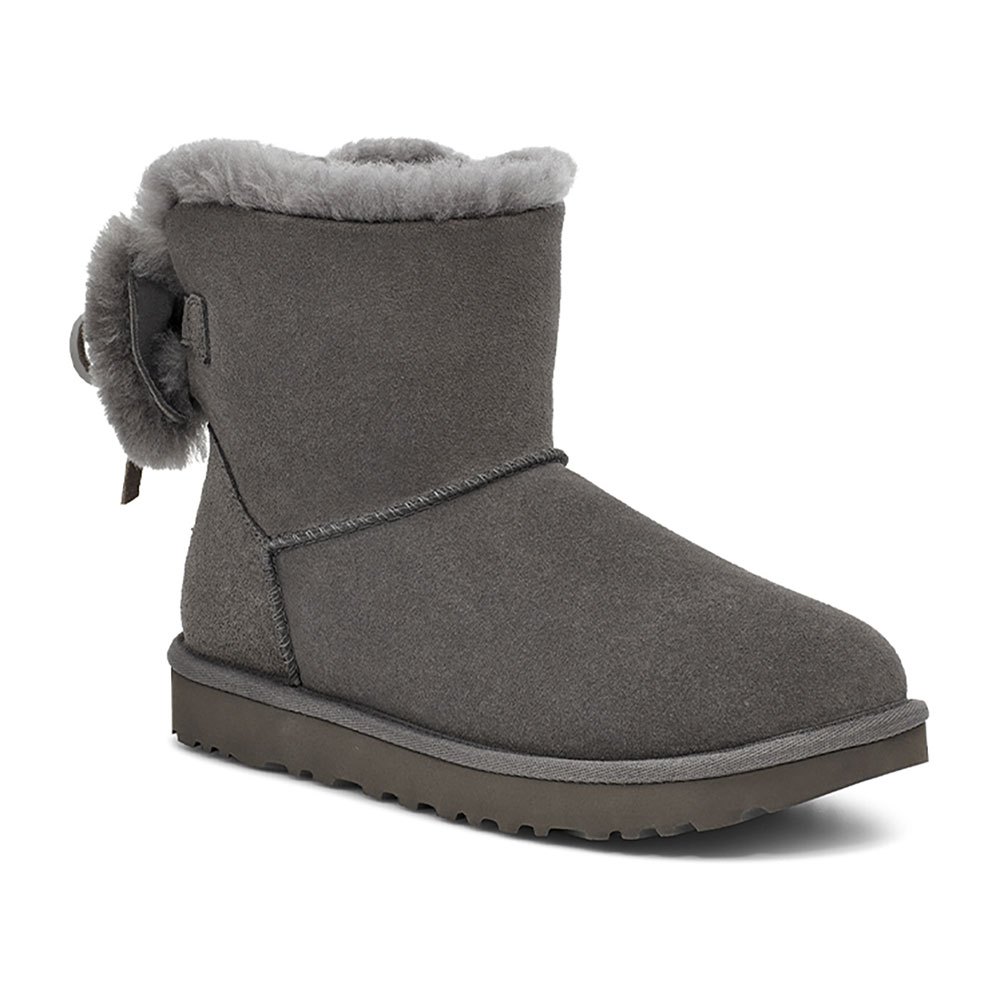 Ugg Classic Double Bow Mini Stiefel EU 39 Charcoal günstig online kaufen