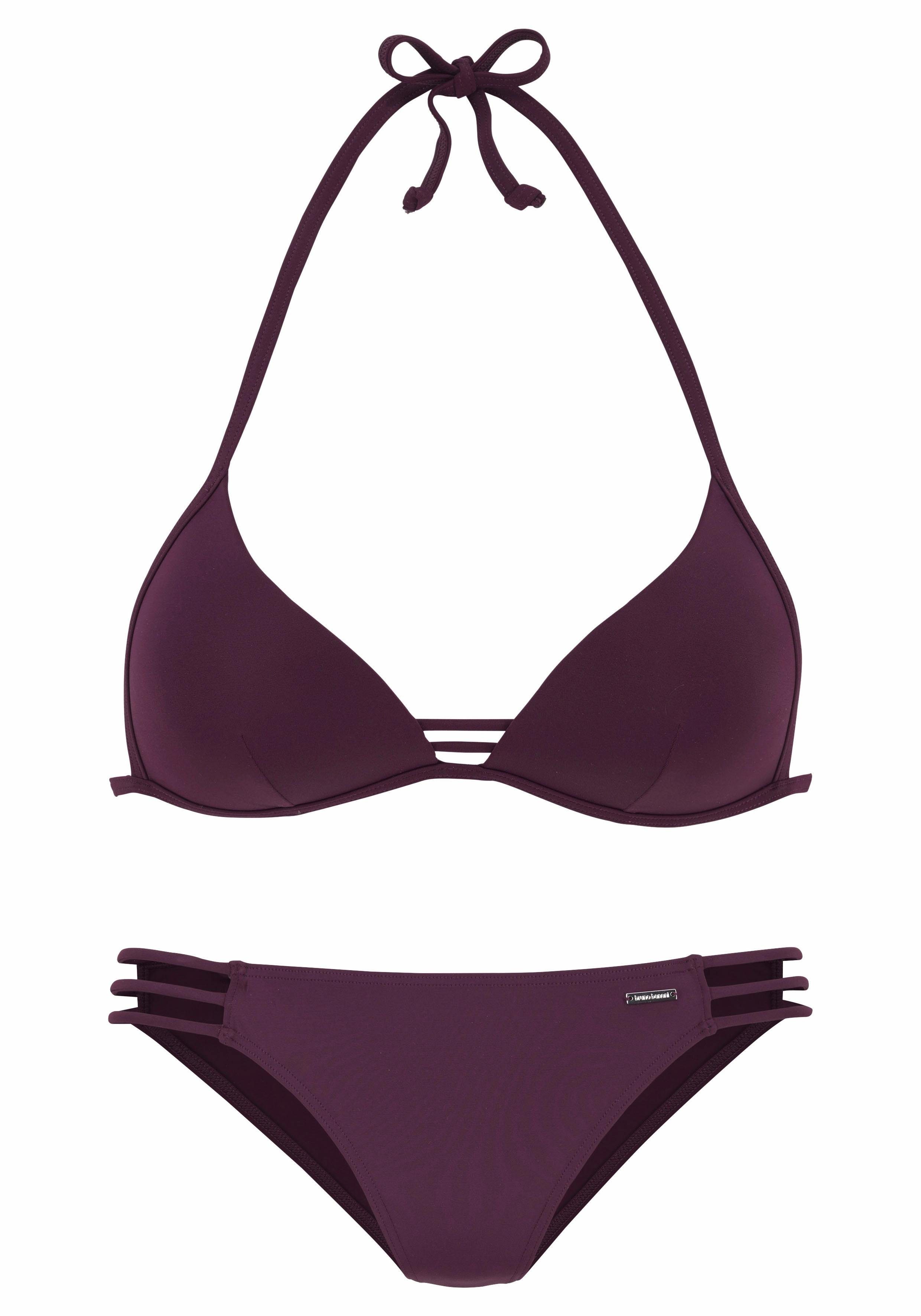 Bruno Banani Triangel-Bikini mit Zierbändern günstig online kaufen