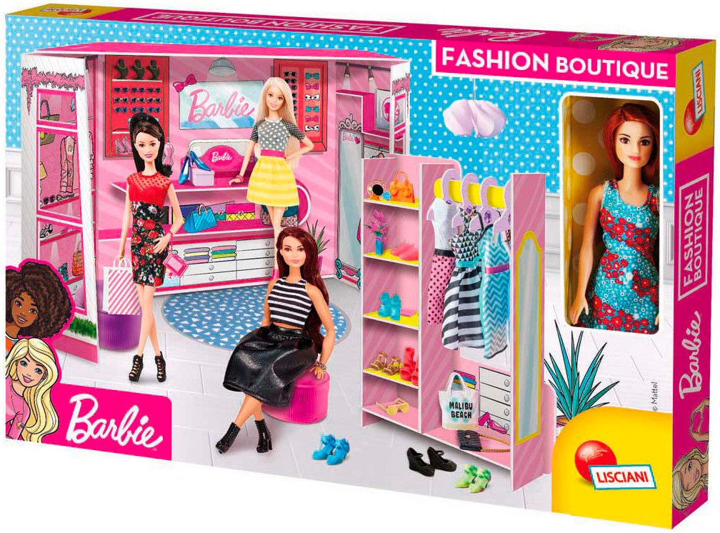 Lisciani Anziehpuppe Barbie Fashion Boutique mit günstig online kaufen