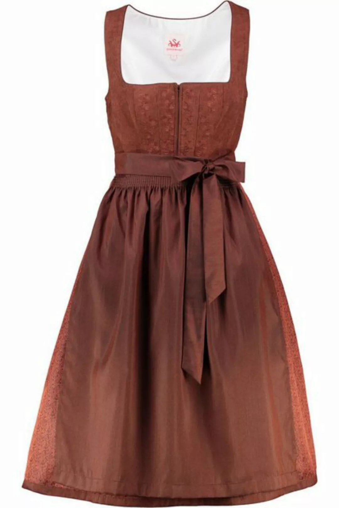 Spieth & Wensky Dirndl Ephyra-Dirndl Ephyra 2-teiliges Midi-Dirndl Kleid Di günstig online kaufen