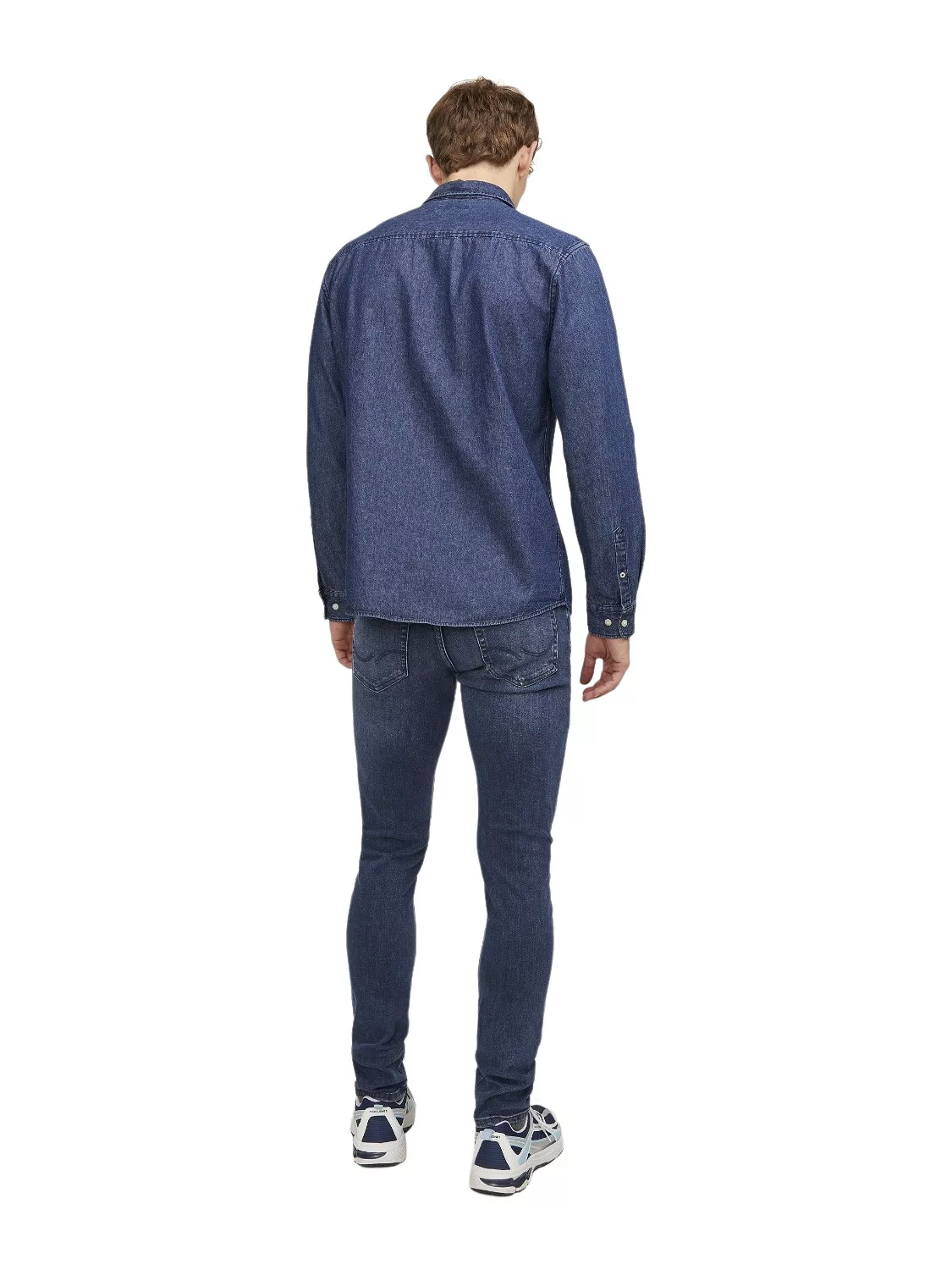 Jack & Jones Herren Jeans JJIGLENN JJORIGINAL AM 812 - Slim Fit - Blau - Bl günstig online kaufen