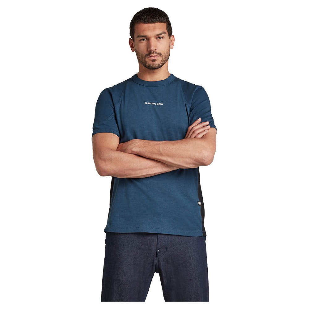 G-star Moto Neoprene Kurzarm Rundhalsausschnitt T-shirt XL Luna Blue günstig online kaufen