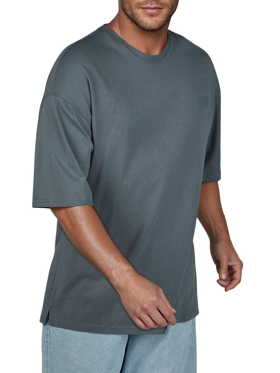 Jack & Jones Tshirt Herren Oversize Fit JJECHARGE 3er Set Pack günstig online kaufen