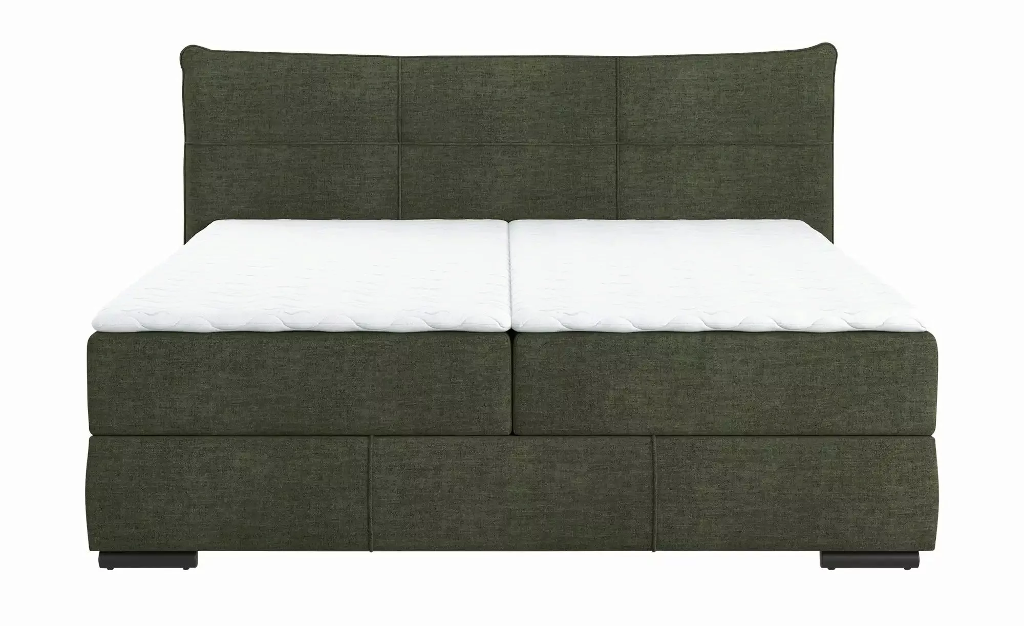 Boxbett mit Stauraum  Margam ¦ grün ¦ Maße (cm): B: 205 H: 109 Betten > Pol günstig online kaufen
