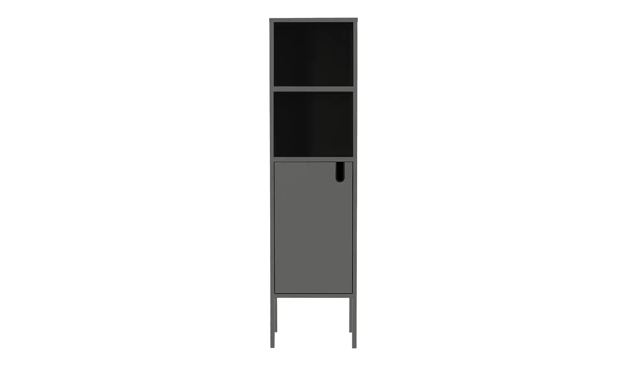 Highboard  Uno ¦ grau ¦ Maße (cm): B: 40 H: 152 T: 40 Aktuelles > Schlafzim günstig online kaufen