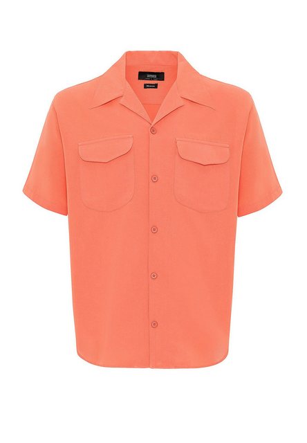 Antioch Blusenshirt Lapel Collar Short Sleeve Shirt günstig online kaufen