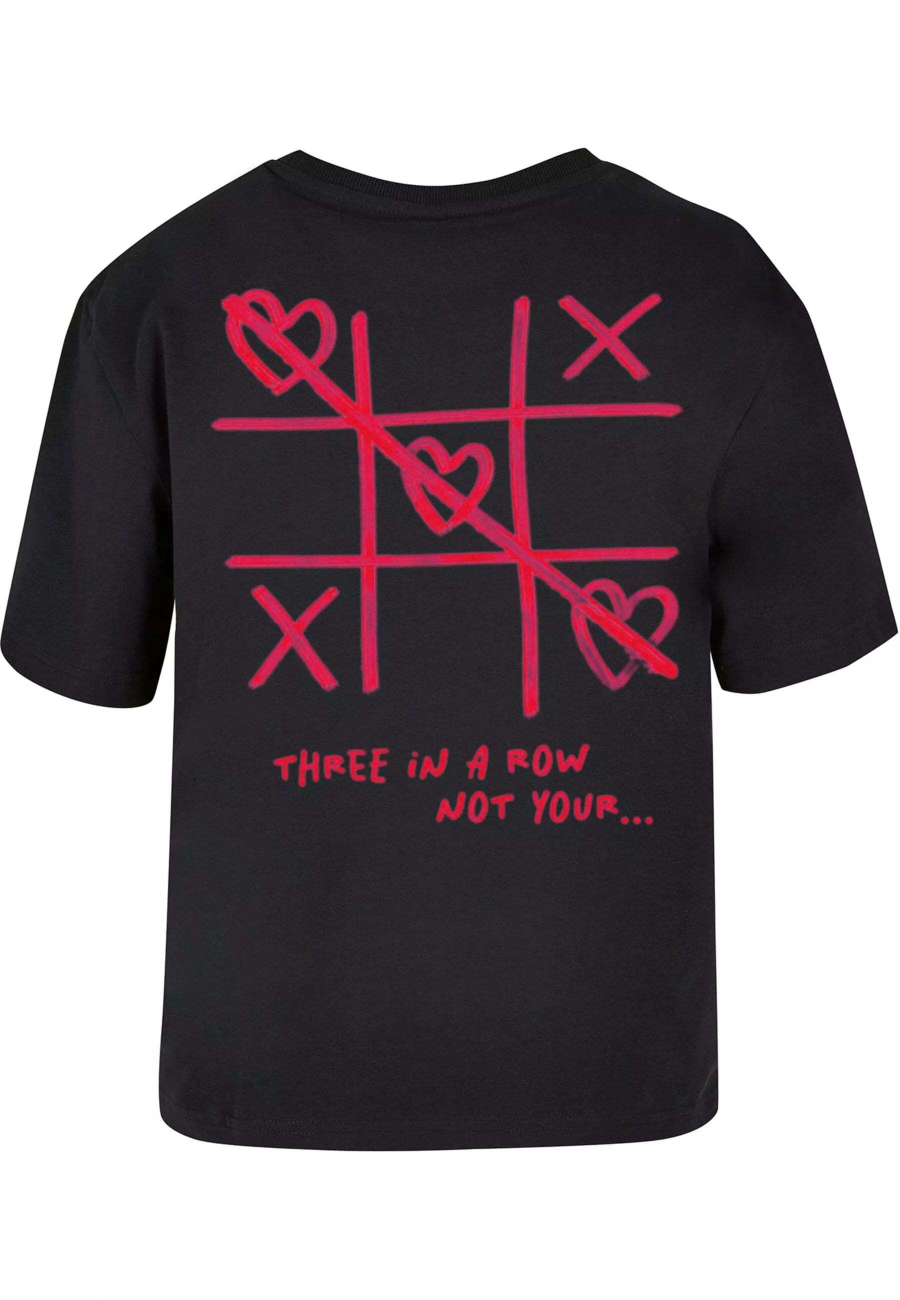 Miss Tee T-Shirt "Miss Tee Damen Three In A Row Tee" günstig online kaufen