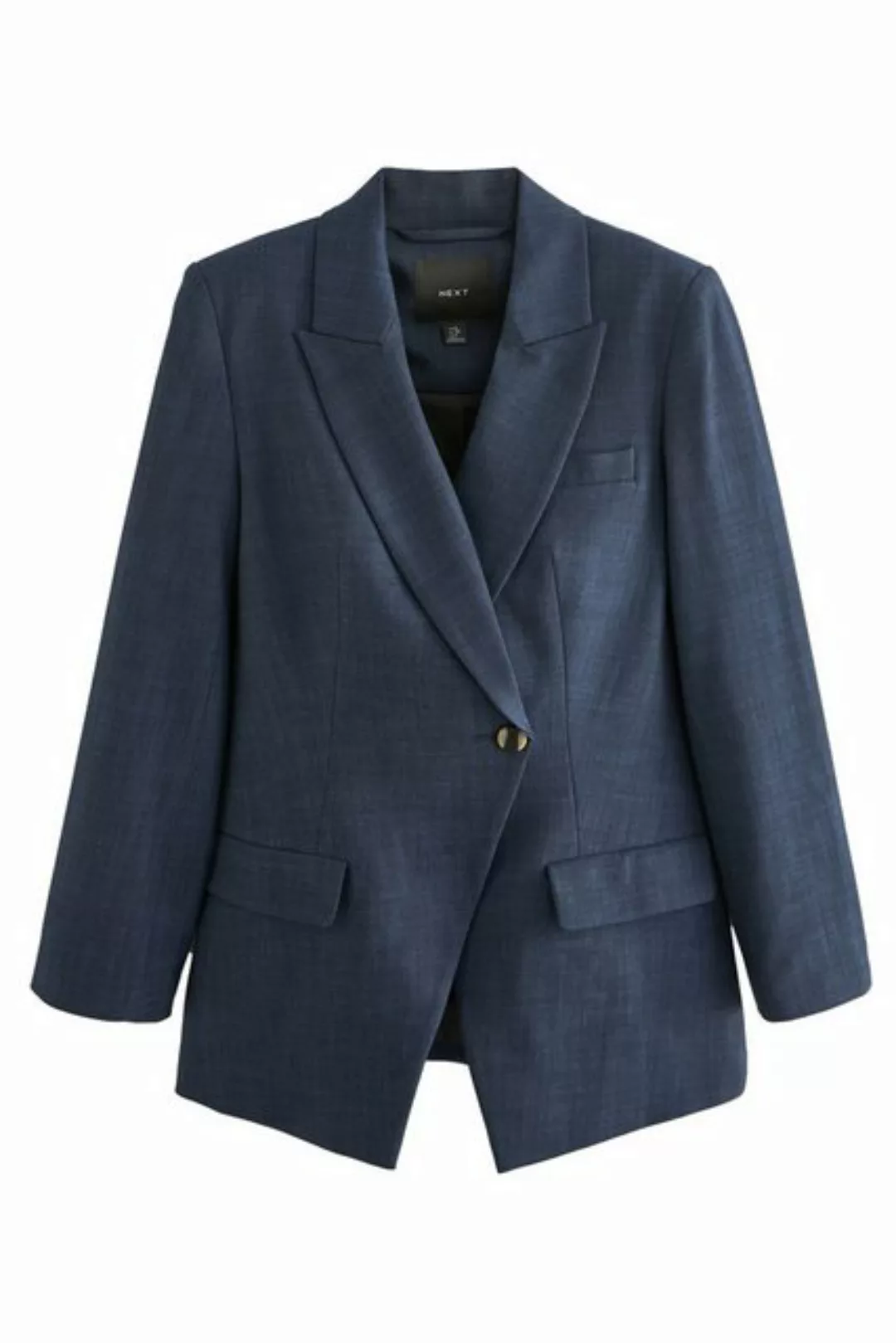 Next Jeansjacke Asymmetrischer Blazer im Jeanslook (1-St) günstig online kaufen