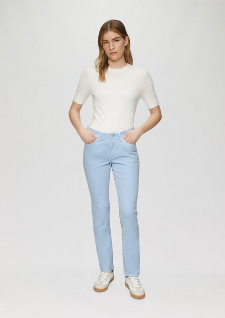 s.Oliver 5-Pocket-Jeans Jeans Betsy / Slim Fit / Mid Rise / Slim Leg / Garm günstig online kaufen